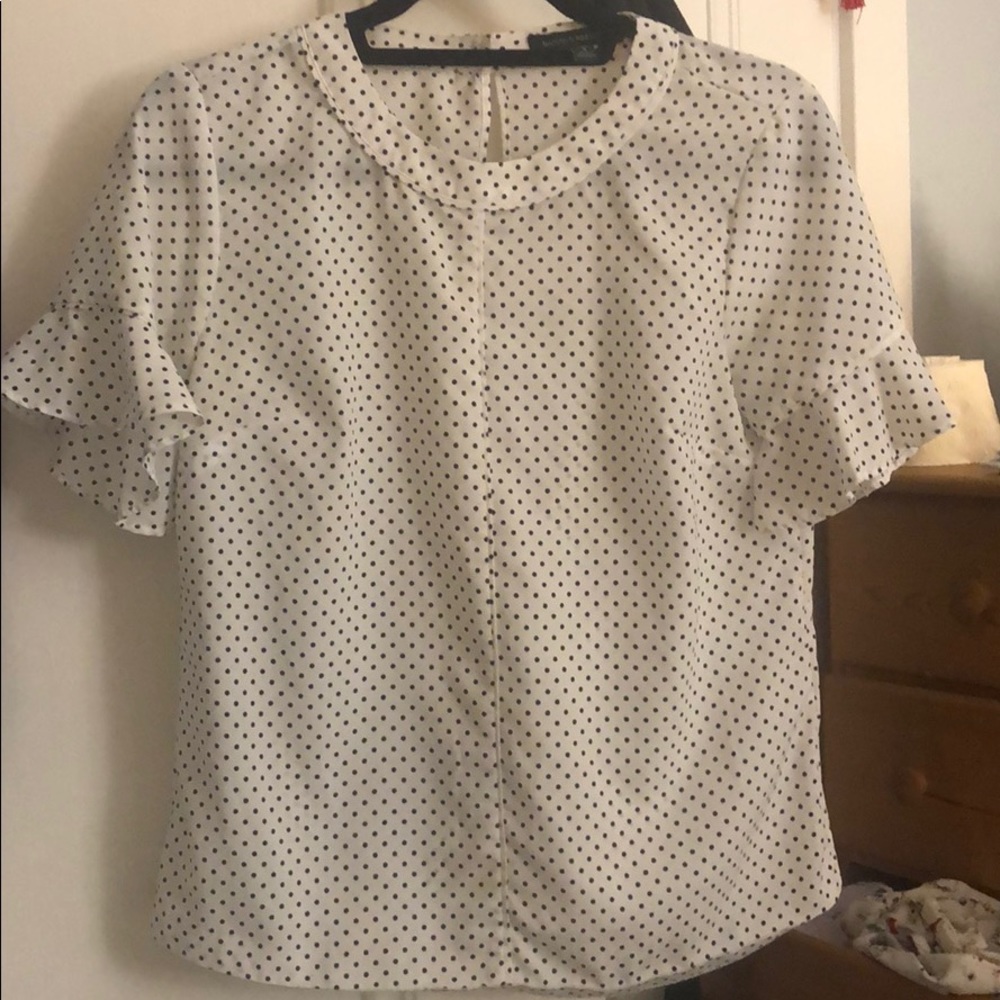 Banana Republic Polka Dot Blouse
